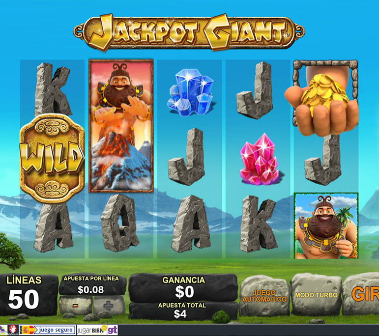 Jackpot Giant con bote progresivo